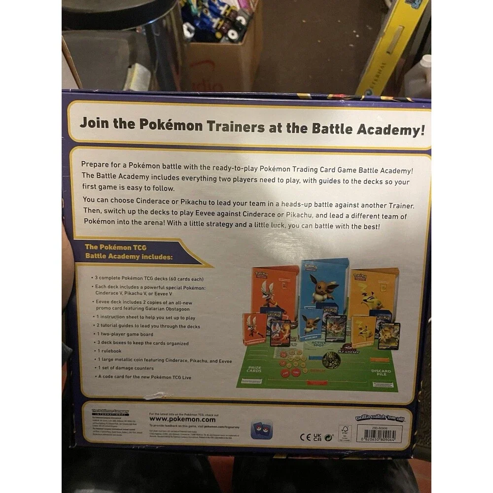 Pokemon Battle Academy Board Game - Complete-TCG